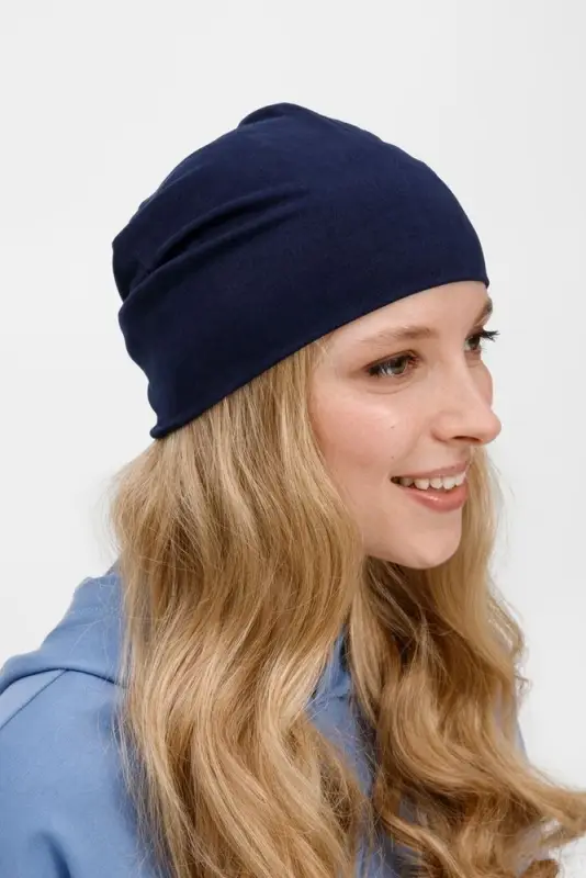 Шапка Senti, темно-синяя Шапка Senti, темно-синяя