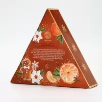 URAL LAB Арома Саунд Набор два геля для душа, 2х100 и мочалка для тела, мандарин и тыква