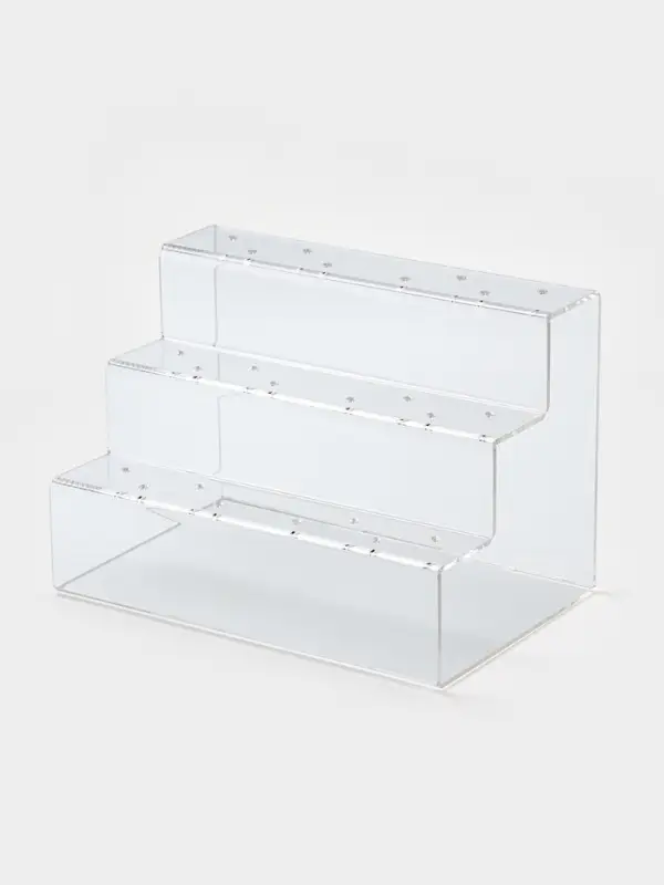 Подставка под леденцы, 18&times;17&times;25 см, оргстекло 3 мм, 3 ступеньки, вместимость на 24 шт.