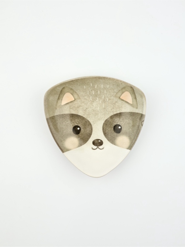 Тарелка Тарелка "Енотик", 13,5 х 13,5 см