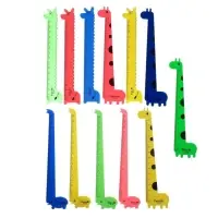 Линейка детская «Фигурки» 15 см, с рисунком, МИКС Линейка детская «Фигурки» 15 см, с рисунком, МИКС