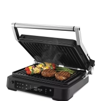 Электрогриль КТ-3675 двусторонний гриль электрический 2000Вт