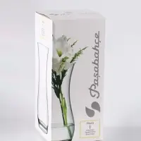 Ваза &laquo;Крапле&raquo;, h=26 см, стекло, серая