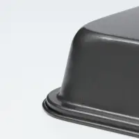 Противень Доляна «Прямоугольник. Жаклин», 32×22×4,5 см, антипригарное покрытие, цвет чёрный Противень Доляна «Прямоугольник. Жаклин», 32×22×4,5 см, антипригарное покрытие, цвет чёрный