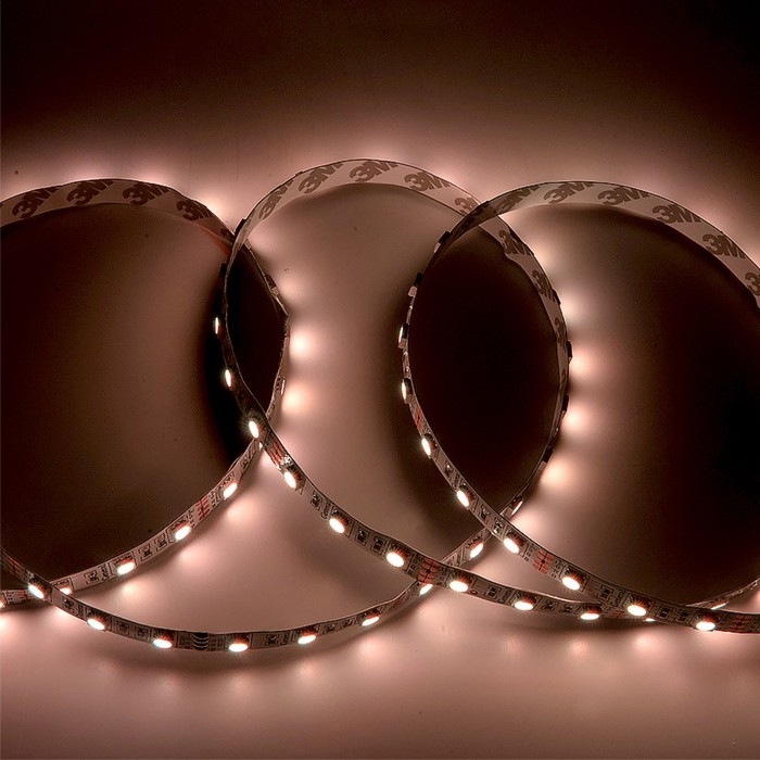 Светодиодная лента General, 12В, SMD5050, 50 м, IP20, 14.4Вт/м, 60 LED/м, RGB Светодиодная лента General, 12В, SMD5050, 50 м, IP20, 14.4Вт/м, 60 LED/м, RGB