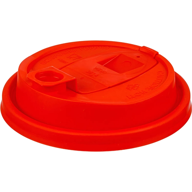 Крышка с питейником d-90мм тип Е красная арт.4391753 800шт/уп