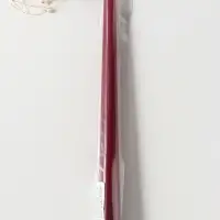 Свеча античная 25 см, 58 г, 7 ч, бордовый