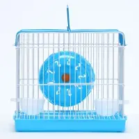 Клетка для грызунов укомплектованная RT-2q, 21 х 15,5 х 18 см, голубая (фасовка 30 шт)