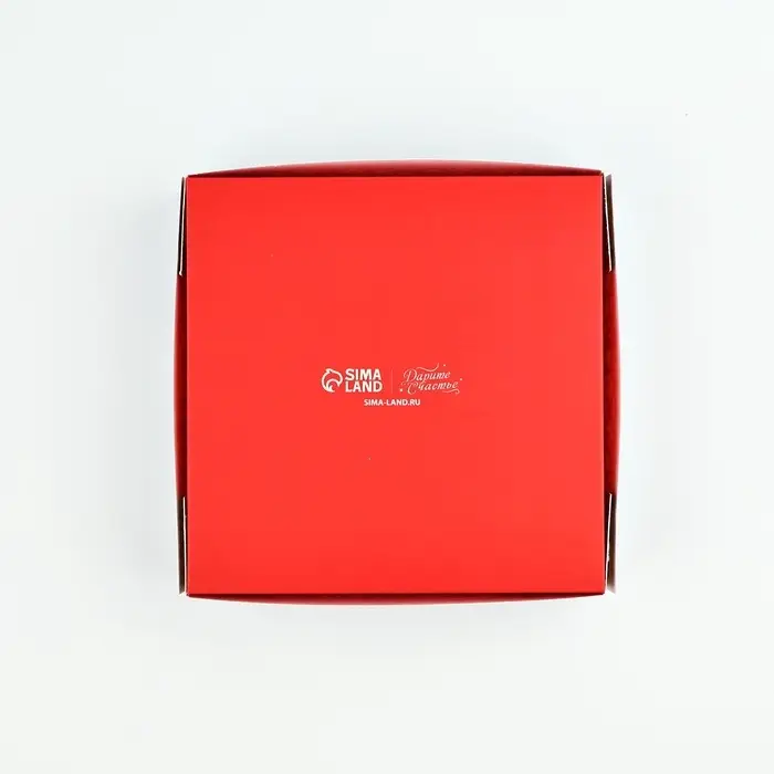 Коробка под 9 конфет новогодняя &laquo;Зимний город&raquo;, 14.5&times;14.5&times;3.5 см