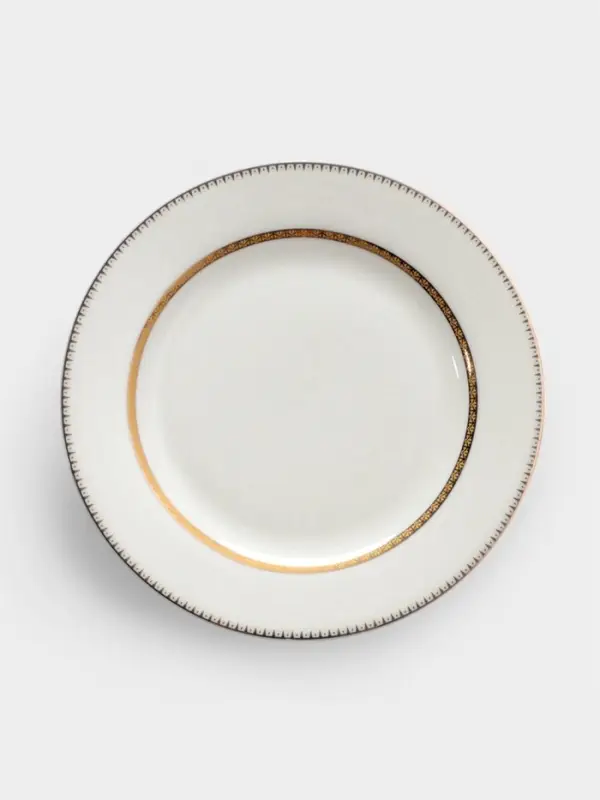 Тарелки WY Grace, d=20.5 см, набор 2 шт., фарфор, белые