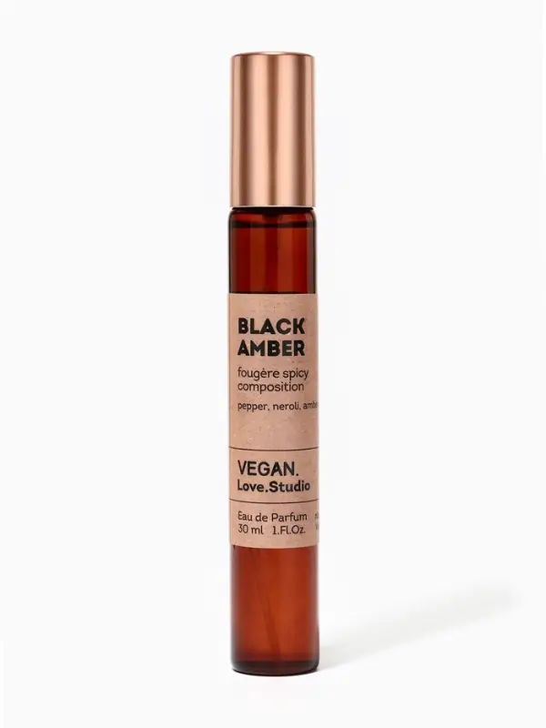 Парфюмерная вода женская Vegan Love Studio Black Amber, 30 мл
