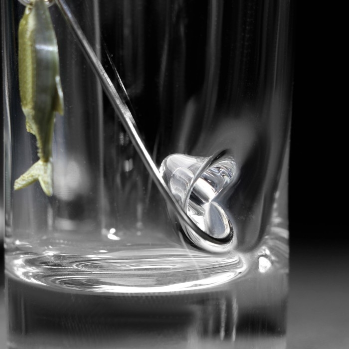 Набор Набор "Непробиваемый", 2 стопки , с рыбкой, 50 мл