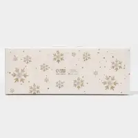 Коробка для десерта &laquo;Новый год: Снежинки&raquo;, 26&times;8&times;9.5 см