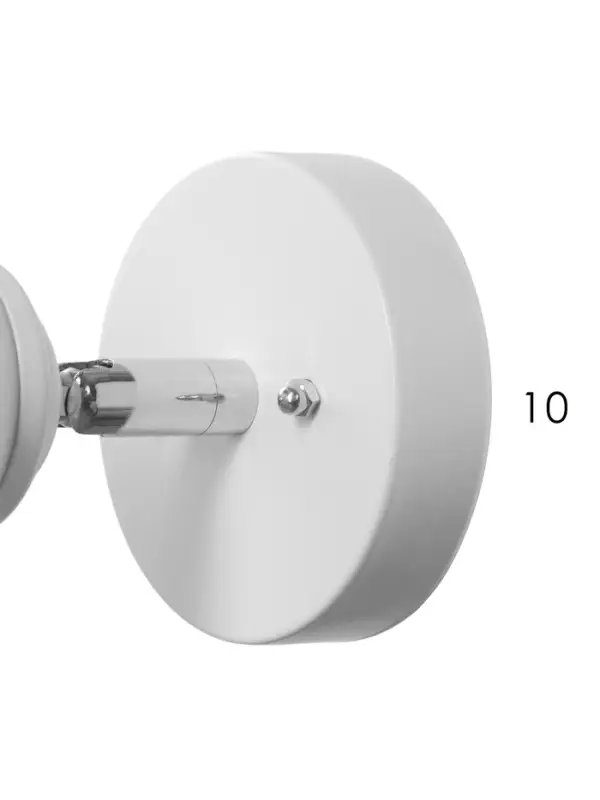 Бра BayerLux 4112/1, 1&times;40 Вт, E27, 11&times;18&times;19.5 см белое