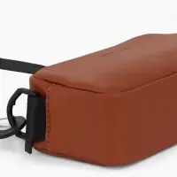 Сумка женская кросс-боди TEXTURA на молнии, 19&times;6&times;10.5 см, рыжая