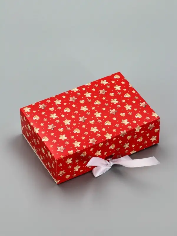 Складная коробка подарочная «Уютное рождество», 16 × 11,5 × 5 см