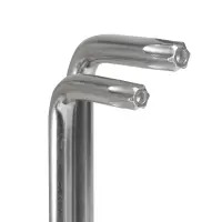 Набор ключей торцевых изогнутых TORX с отверстием 9 предметов (T10-T50) AVS TXL-9H