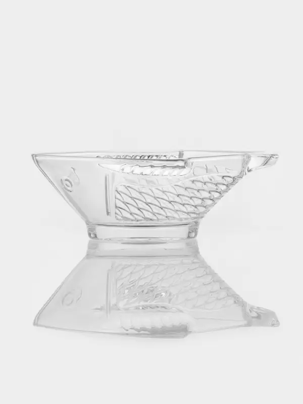 Салатник стеклянный Fish, 21&times;16 см