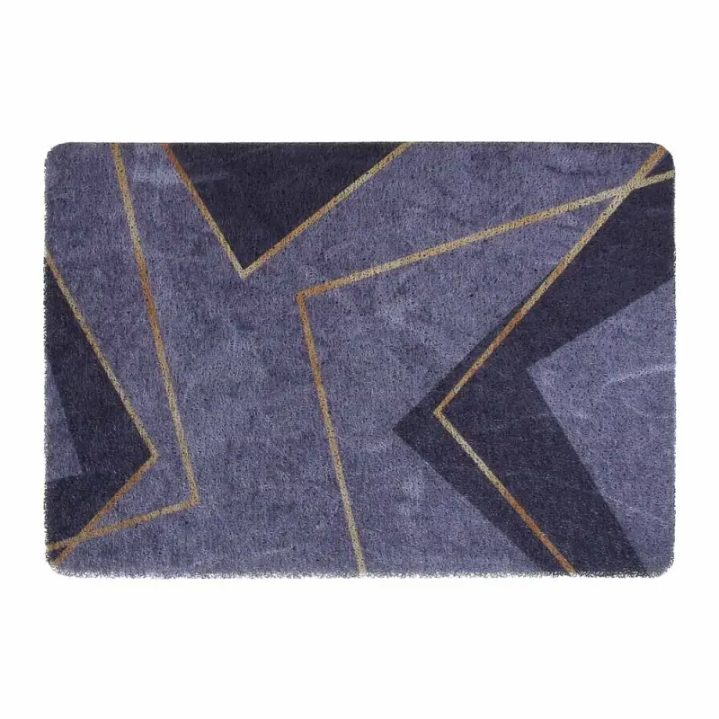 Коврик придверный тм VETTA Print, ПВХ, 39х59 см, 2 дизайна, резиновая подложка