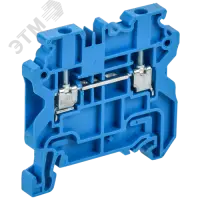 ARMAFIX Колодка клеммная CY2.5BU винтовая 2,5мм2 проходная синяя Ex IEK