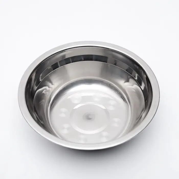 Набор из 2 мисок, 2&times;500 мл, на чёрной подставке, нержавеющая сталь