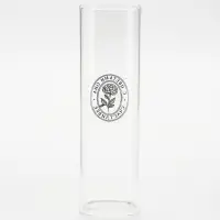 Ваза стеклянная для цветов &laquo;Счастливая&raquo;, 6&times;20 см, 530 мл