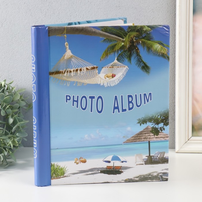 Фотоальбом магнитный 20 листов Фотоальбом магнитный 20 листов "Побережье" 29х24 см МИКС