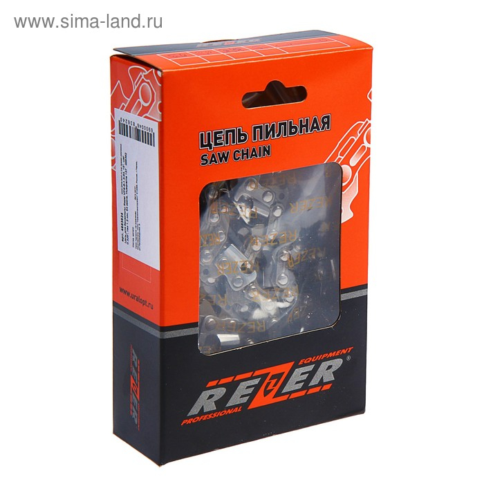 Цепь для бензопилы Rezer VPS-8-1.3-64, 15 Цепь для бензопилы Rezer VPS-8-1.3-64, 15", шаг 0.325", паз 1.3 мм, 64 звена, Husqvarna 137