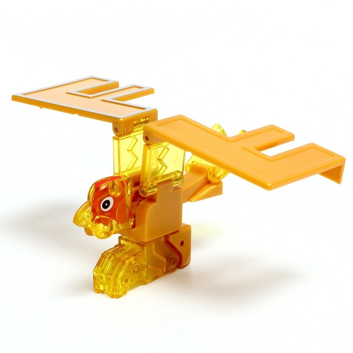 Робо-буквы «Звери», набор 6 в 1, трансформируются, собираются в 1 робота