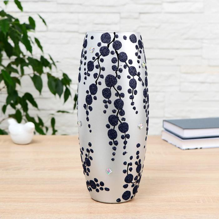 Ваза Ваза "Морозко" шамот d-8см, 26х11см, V=1,7л