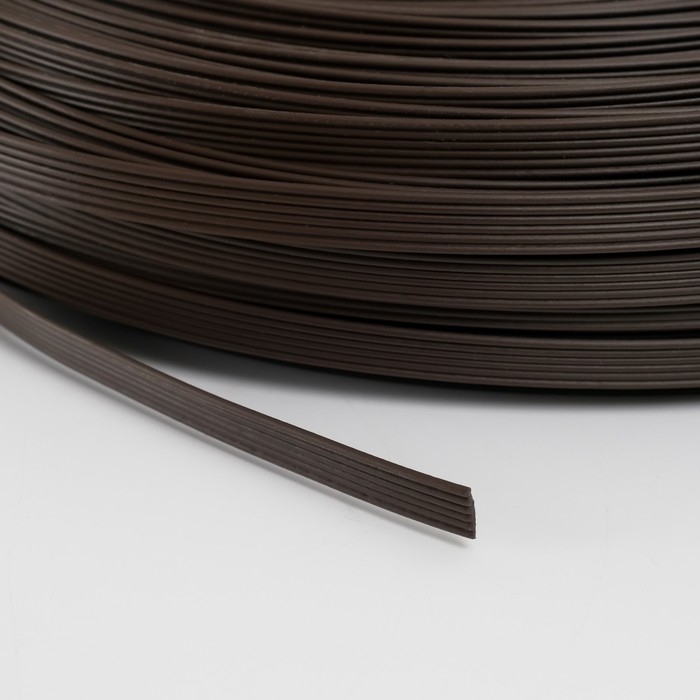 Ротанг искусственный 8 мм 100 м волна (венге) Ротанг искусственный 8 мм 100 м волна (венге)