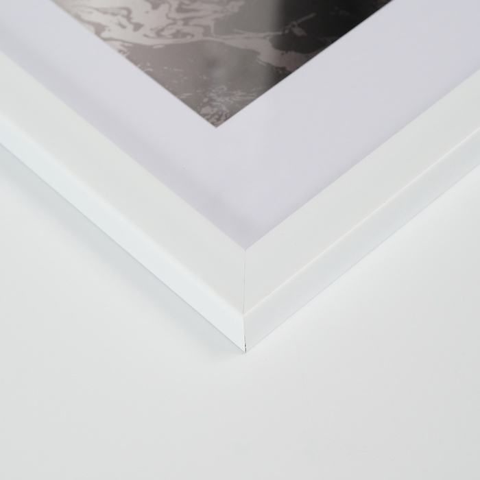 Фоторамка пластик Фоторамка пластик "МИРАМ" 21х30 см с паспарту (15х21 см) П641861-8 (12)