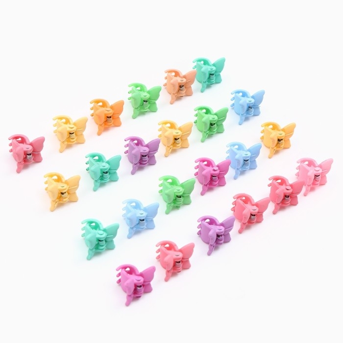 Краб для волос «Моя принцесса», 24 шт.,1 х 1,5 х 1,5 см Краб для волос «Моя принцесса», 24 шт.,1 х 1,5 х 1,5 см