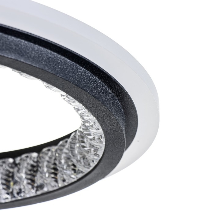 Люстра с ПДУ Люстра с ПДУ "Ленди" 2хLED 3000-6000К 144Вт черный 58х40х13 см BayerLux