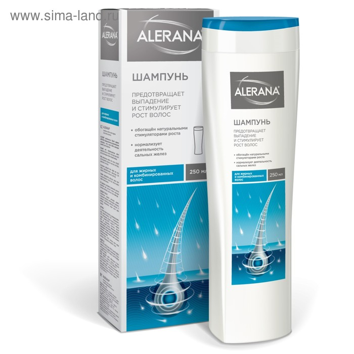 Шампунь Alerana для жирных и комбинированных волос, 250 мл Шампунь Alerana для жирных и комбинированных волос, 250 мл