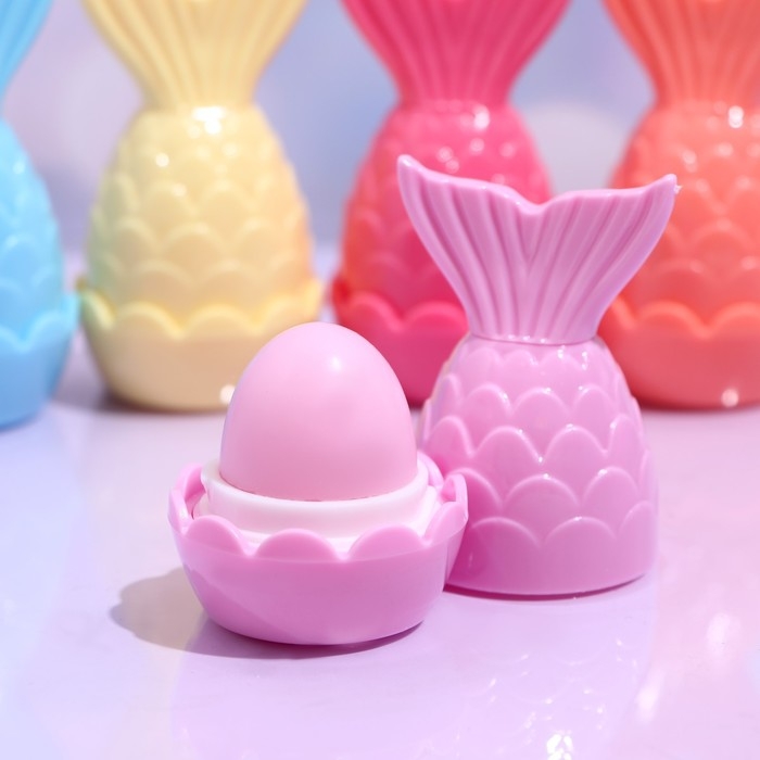 Бальзам для губ «Морской хвостик», микс цветов и запахов Бальзам для губ «Морской хвостик», микс цветов и запахов