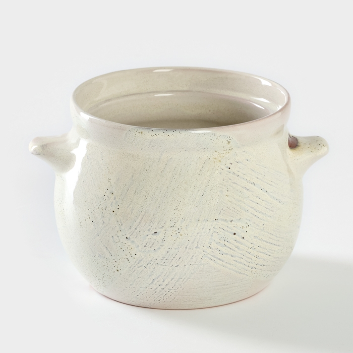 Горшок для запекания керамический «Шебби», 650 мл, d=11,5 см Горшок для запекания керамический «Шебби», 650 мл, d=11,5 см