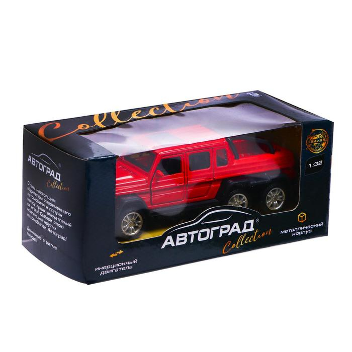 Машина металлическая «Внедорожник 6X6», 1:32, инерция Машина металлическая «Внедорожник 6X6», 1:32, инерция