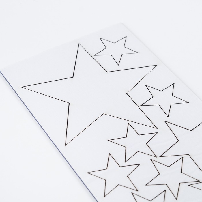 Наклейки интерьерные Наклейки интерьерные "Луна и звезды", детские, декор на стену, панно, 42 эл