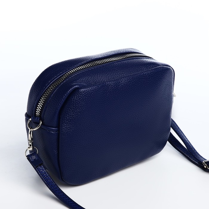 Сумка кросс-боди на молнии, цвет синий Сумка кросс-боди на молнии, цвет синий