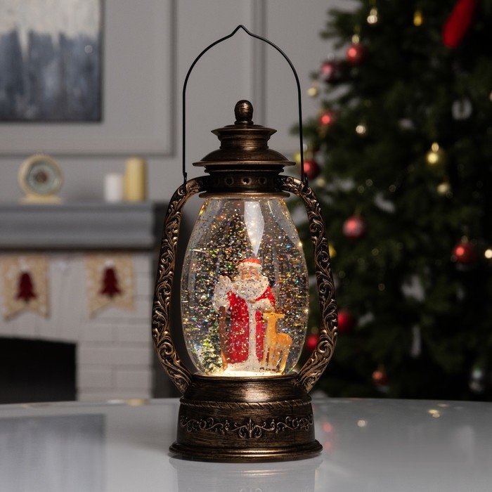 Фигура светодиодная «Дед Мороз» 26 х14 х 12 см, от бат. батарейки ААx3 (не в комплекте), USB, свечение тёплое белое Фигура светодиодная «Дед Мороз» 26 х14 х 12 см, от бат. батарейки ААx3 (не в комплекте), USB, свечение тёплое белое