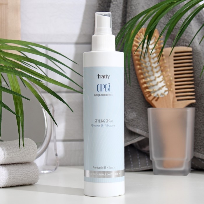 Спрей-лосьон Fratty для укладки волос , сверхсильная фиксация, 250 мл Спрей-лосьон Fratty для укладки волос , сверхсильная фиксация, 250 мл