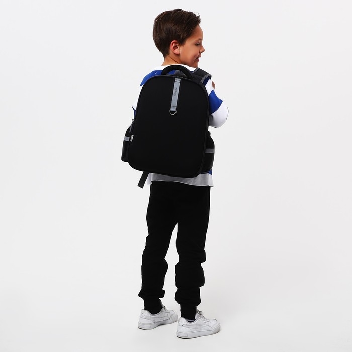 Рюкзак каркасный Calligrata, 39 х 30 х 14 см, Рюкзак каркасный Calligrata, 39 х 30 х 14 см, "Чёрный "Стиль"