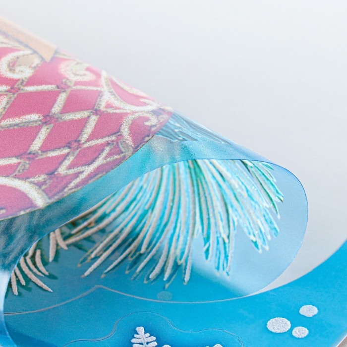 Набор наклеек Набор наклеек "Нарядный Новый год" пластизоль