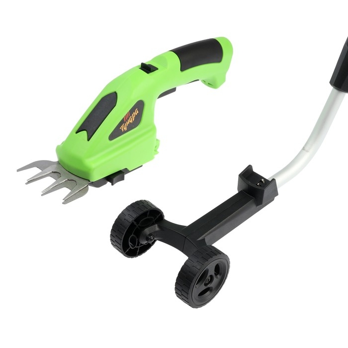 Ножницы-кусторез аккумуляторные ТУНДРА, телескопическая рукоятка, 7.2 В, 1.3 Ач, Li-ion Ножницы-кусторез аккумуляторные ТУНДРА, телескопическая рукоятка, 7.2 В, 1.3 Ач, Li-ion