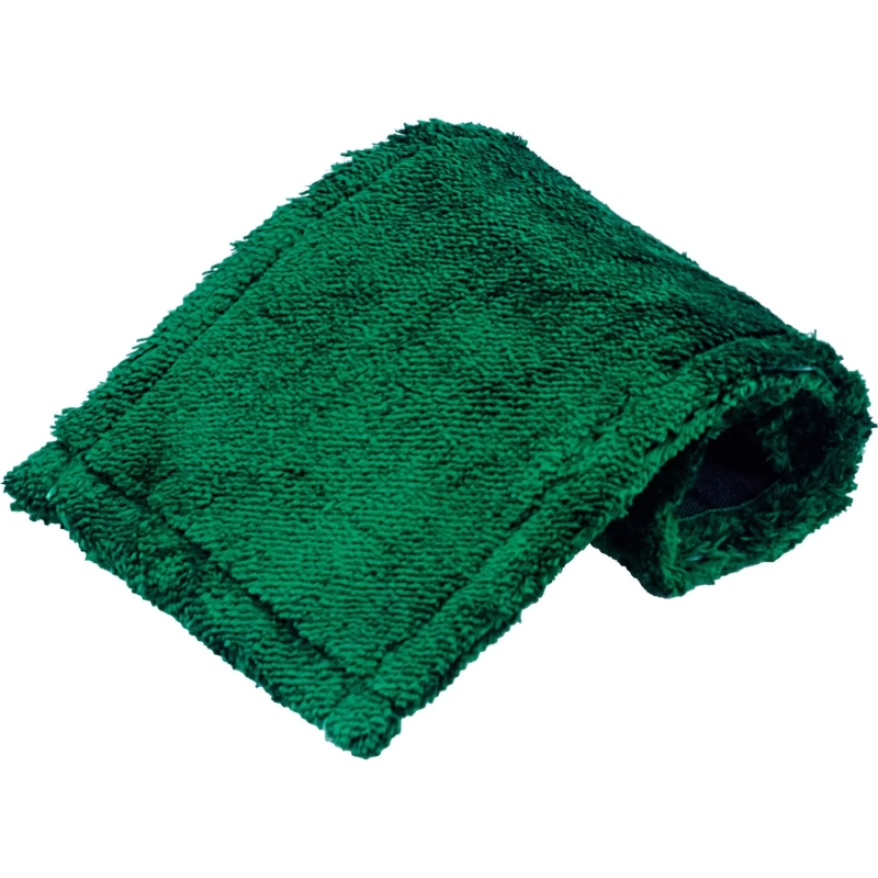 Насадка МОП 40х13 см микрофибра ухо+карман зеленый MF2088