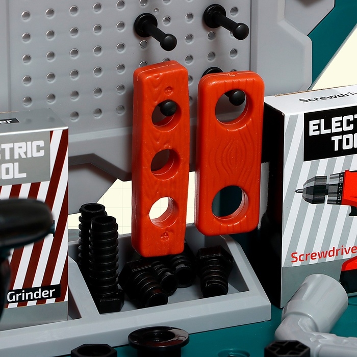 Игровой модуль 2 в 1 «Верстак», 78 элементов Игровой модуль 2 в 1 «Верстак», 78 элементов