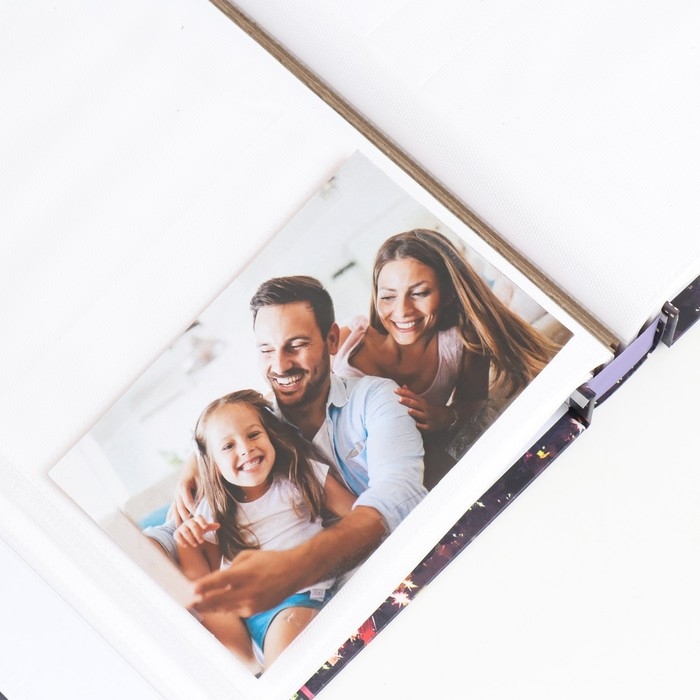 Фотоальбом на 200 фото 10х15 см Фотоальбом на 200 фото 10х15 см "Ночь в Париже" в коробке 25,8х21х5 см