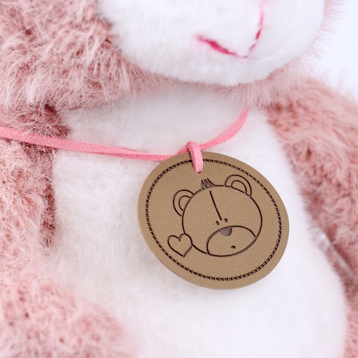 Мягкая игрушка Little Friend, медведь, цвет розовый, 23 см Мягкая игрушка Little Friend, медведь, цвет розовый, 23 см