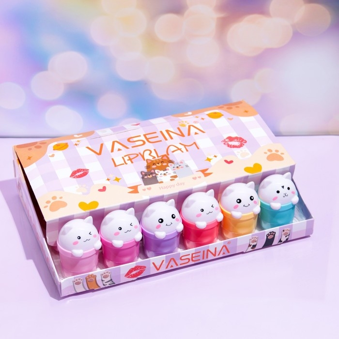 Бальзам для губ «Японские котята», микс Бальзам для губ «Японские котята», микс